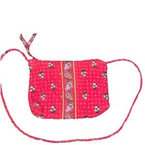 Vintage Y2K  Vera Bradley Shoulder Bag PROVINCIAL RED Crossbody Adjustable